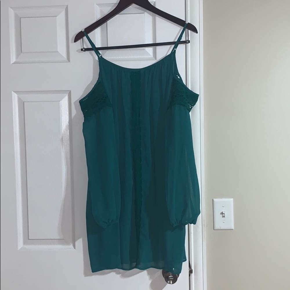 Jade Cold-Shoulder Dress